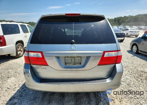 2007 Honda Odyssey Exl из США, поврежденный, VIN 5FNRL38797B052708